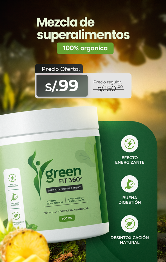 GREEN FIT 360° (suplemento dietético)