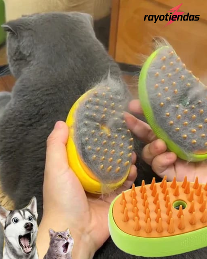 CEPILLO DE VAPOR 3 EN 1 PARA MASCOTAS